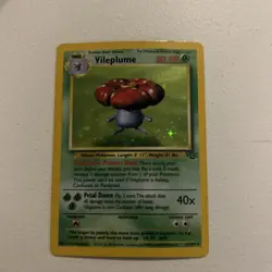 Pokemon TCG Vileplume Holo Rare Card Jungle Unlimited Edition 15/64 WOTC - Image 3