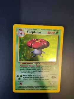 Pokemon TCG Vileplume Jungle Holo Card 15/64 Unlimited Rare, LP Condition - Image 4