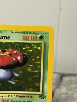 Pokemon TCG Vileplume Jungle 15/64 Holo Unlimited Holo Rare - EX-NM - Image 3