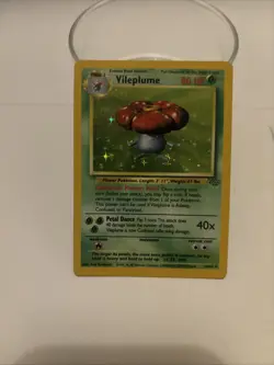 Pokemon TCG Vileplume Jungle Holo Card 15/64 Unlimited Rare, LP Condition - Image 1