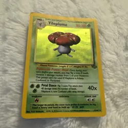 1999 Pokemon TCG Vileplume Jungle 15/64 Holo Unlimited Holo Rare - Image 2