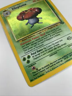 Pokemon TCG Vileplume Jungle 15/64 Holo Unlimited Holo Rare (Very Good/MP) - Image 5