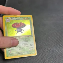 Pokemon TCG Vileplume Jungle 15/64 Holo Unlimited Holo Rare MP - Image 2