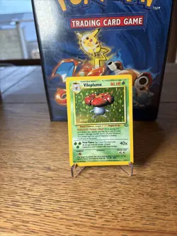 Pokemon TCG Vileplume Jungle Holo Card 15/64 Unlimited Rare, 1999 WOTC NM - Image 1