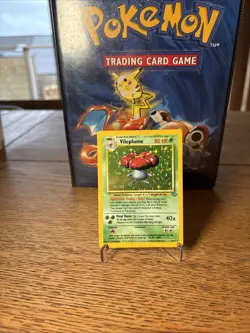 Pokemon TCG Vileplume Jungle Holo Card 15/64 Unlimited Rare, 1999 WOTC NM - Image 2
