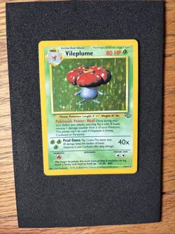 Pokemon TCG Vileplume Jungle Holo Card 15/64 Unlimited Rare, 1999 WOTC NM - Image 5