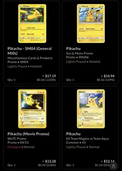 pokemon cards pikachu lot - Image 3