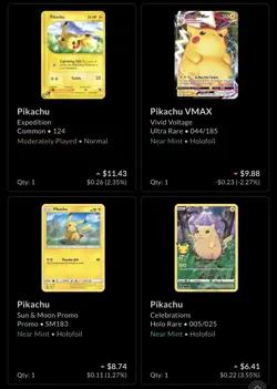 pokemon cards pikachu lot - Image 4