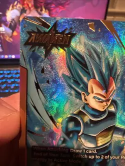 Vegeta Leader L FB02-105 Alternate Art Dragon Ball Fusion World Card - Image 2