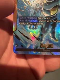 Vegeta Leader L FB02-105 Alternate Art Dragon Ball Fusion World Card - Image 5