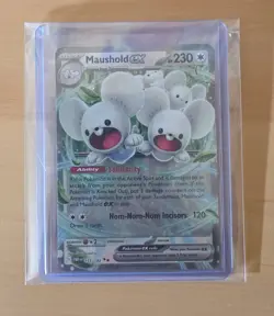 ⭐Fresh Pulls⭐ Tandemaus Maushold Pokemon Card Collection Set of 3 - Image 3