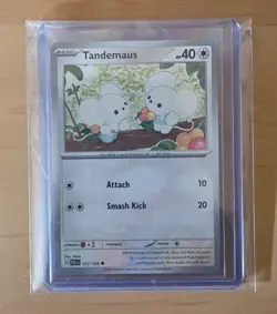⭐Fresh Pulls⭐ Tandemaus Maushold Pokemon Card Collection Set of 3 - Image 4