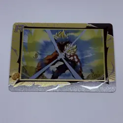 Super Saiyan Goku & Gohan - Dragon Ball Trading Card R 033 Anime Foil Art Tc5 - Image 1