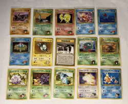 Vintage 1997 -1999 Japanese Pokemon Card Lot - 31 card lot - Holographics - Image 1