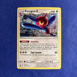 Porygon-Z Burning Shadows 105a/147 Cosmos Holo Pokemon Card - NM (b) - Image 1