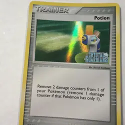 Potion 87/100 EX Crystal Guardians Reverse Holo Common Stamped Pokemon Card - Image 1