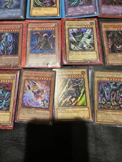 Yu-Gi-Oh Old School Vintage Holo Lot HP/DAM. Fmr, Dmg, 1st Edition, Secret Rare. - Image 4