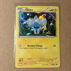 Pokemon TCG Next Destinies Blister - Shinx #43/99 - Cracked Ice Holo Card LP/NM - Image 1