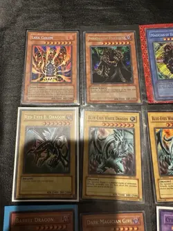 Yu-Gi-Oh Old School Vintage Holo Collection 1st Ed, Blue Eyes, Dark Magician. - Image 2