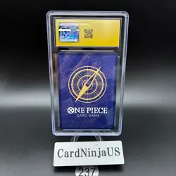 CGC 10 PRISTINE Usopp Parallel ST01-002 C 25th Edition ONE PIECE Card Game 237 - Image 2