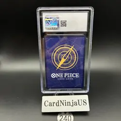 CGC 10 GEM MINT Monkey D. Luffy (Parallel) P-001 P 25th Edition - ONE PIECE Card - Image 2