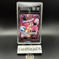 TAG GEM MINT 10 (987) Perona EB03-045 SP SR Parallel ONE PIECE Card Heroines 353 - Image 1
