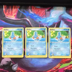 Mudkip x3 Pokemon TCG EX Ruby & Sapphire 60/109 2003 Basic Cards English - Image 1