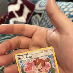 Pokemon Misty's Favor 202/236 Sm-Unified Minds Reverse Holo TCG Card LP - Image 3