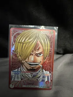 Sanji PRB01-001 Leader Alt Art PRB-01 Premium The Best One Piece Card English NM - Image 1