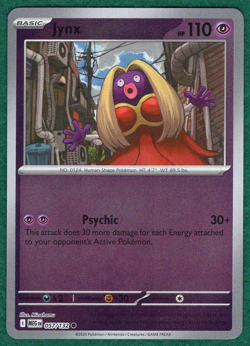 Jynx (Reverse Holo) - 057/132 - ME01: Mega Evolution (MEG) - Pokemon TCG Card - Image 2