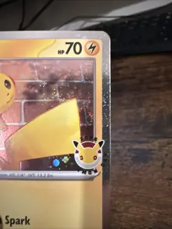 Pikachu - 051/162 Miscellaneous Cards & Products Holo Huge Tail Swirl - Image 1