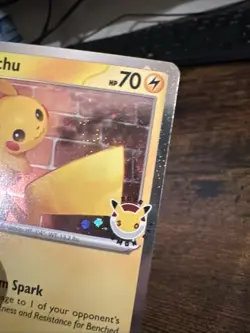 Pikachu - 051/162 Miscellaneous Cards & Products Holo Huge Tail Swirl - Image 3