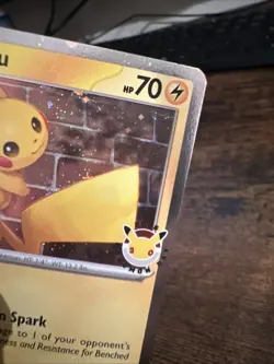 Pikachu - 051/162 Miscellaneous Cards & Products Holo Huge Tail Swirl - Image 4
