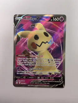 Pokemon Mimikyu v Full Art Ultra Rare TCG Card Battle Styles 148/163 - Image 1