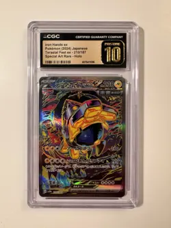 CGC Pristine 10 Iron Hands ex 210/187 SAR Terastal Festival ex sv8a Pokemon Card - Image 1