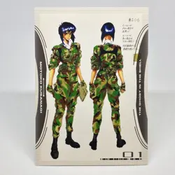 024 Ghost in the Shell SHIROW MASAMUNE illustration Card epoch JAPAN 2001 - Image 1