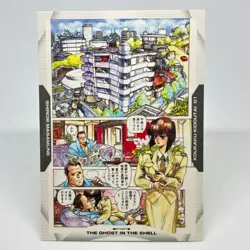 033 Ghost in the Shell SHIROW MASAMUNE illustration Card epoch JAPAN 2001 - Image 1