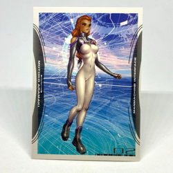 056 Ghost in the Shell SHIROW MASAMUNE illustration Card epoch JAPAN 2001 - Image 1