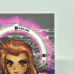 092 Ghost in the Shell SHIROW MASAMUNE illustration trading Card epoch 2001 - Image 3