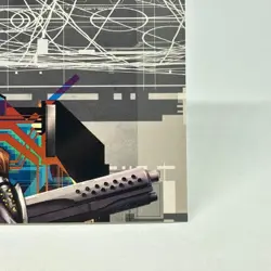 093 Ghost in the Shell SHIROW MASAMUNE illustration trading Card epoch 2001 - Image 5