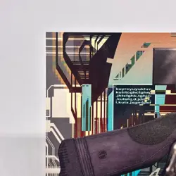 094 Ghost in the Shell SHIROW MASAMUNE illustration trading Card epoch 2001 - Image 2