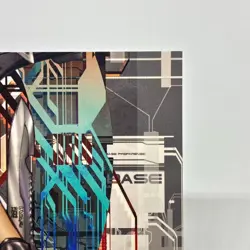 096 Ghost in the Shell SHIROW MASAMUNE illustration trading Card epoch 2001 - Image 3