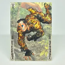 016 Ghost in the Shell SHIROW MASAMUNE illustration Card epoch JAPAN 2001 - Image 1