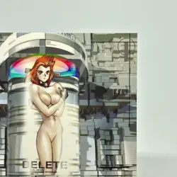 052 Ghost in the Shell SHIROW MASAMUNE illustration Card epoch JAPAN 2001 - Image 3