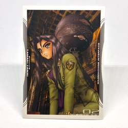 060 Ghost in the Shell SHIROW MASAMUNE illustration Card epoch JAPAN 2001 - Image 1