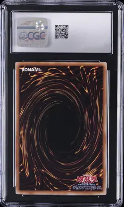 2025 YU-GI-OH! JAPANESE SECRET RARE #QCAC-JP018 DARK MAGICIAN CGC 10 GEM MINT - Image 2