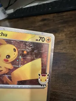 Pikachu - 051/162 Miscellaneous Cards & Products Holo Double Swirl - Image 5