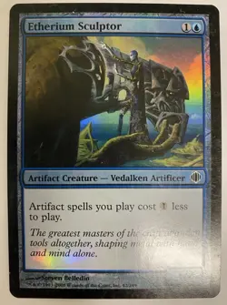 Magic: The Gathering Etherium Sculptor Artifact Creature Holo HP - Image 1