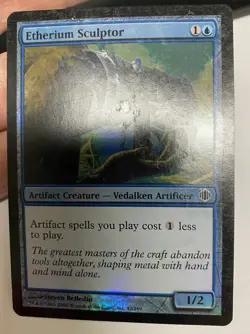 Magic: The Gathering Etherium Sculptor Artifact Creature Holo HP - Image 2
