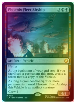 Phoenix Fleet Airship - Foil Avatar MTG - Image 1
